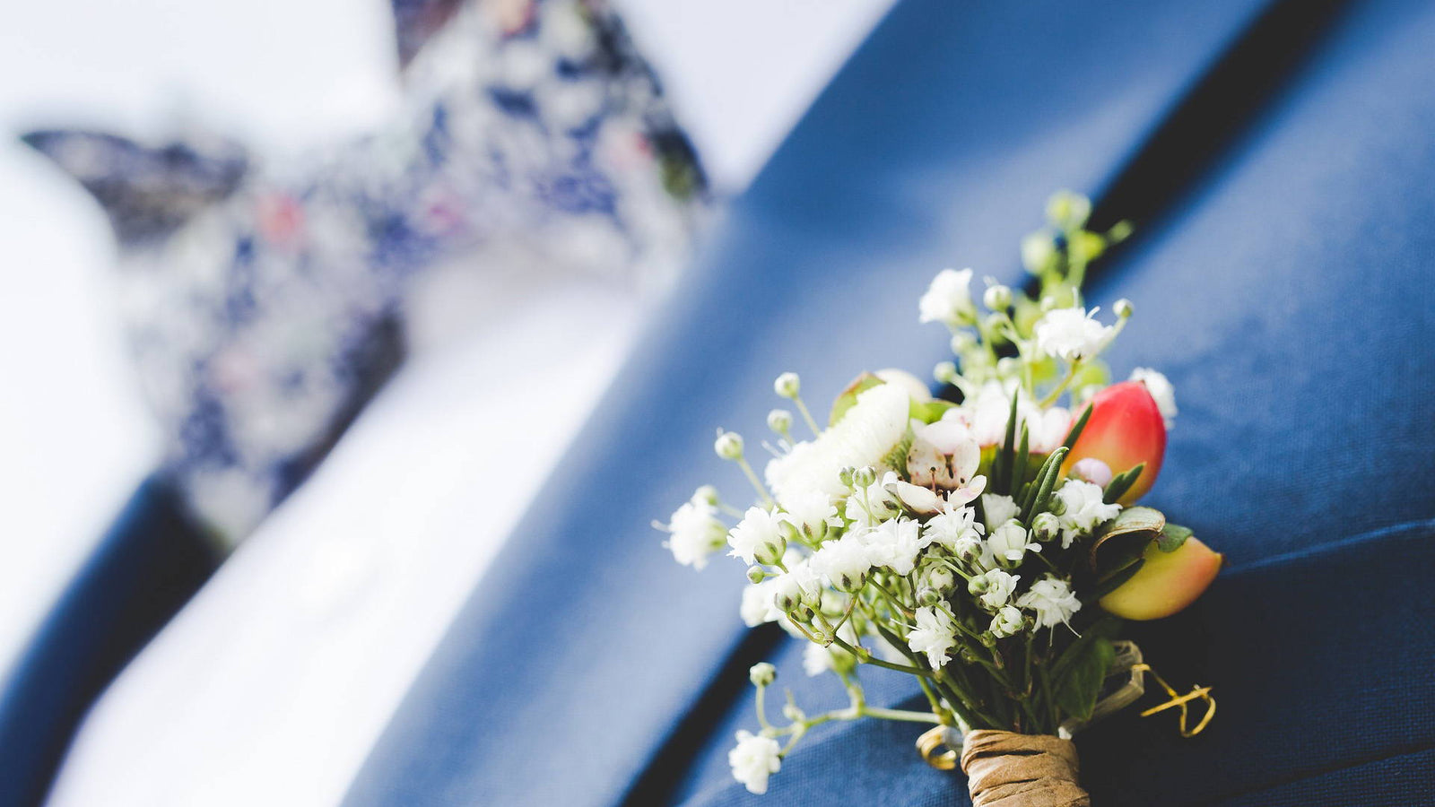 Why Floral Wedding Ties Are Here To Stay