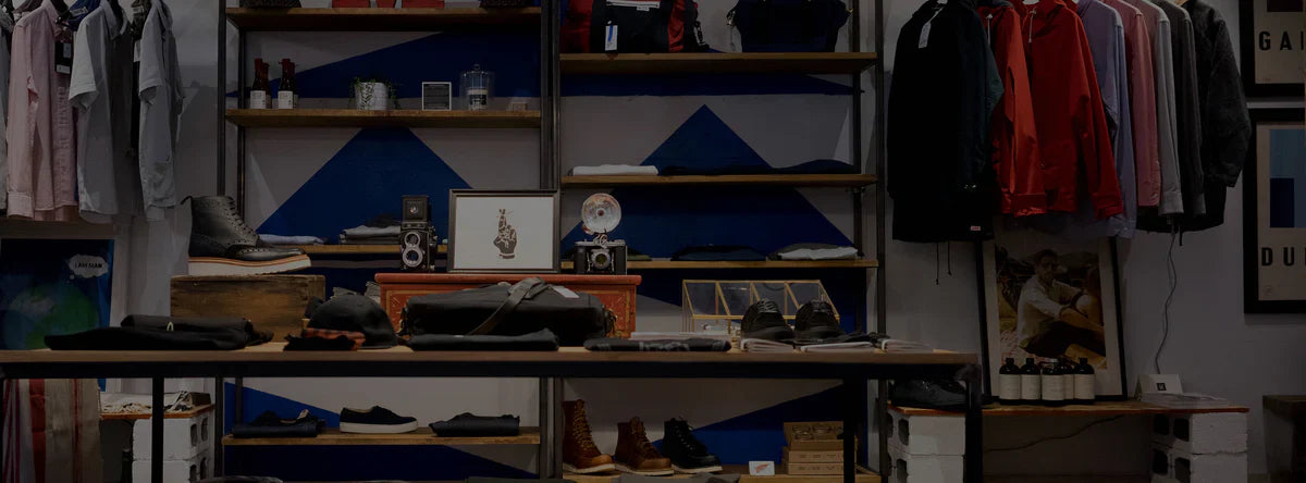 Closet showcasing dapper men's accessories