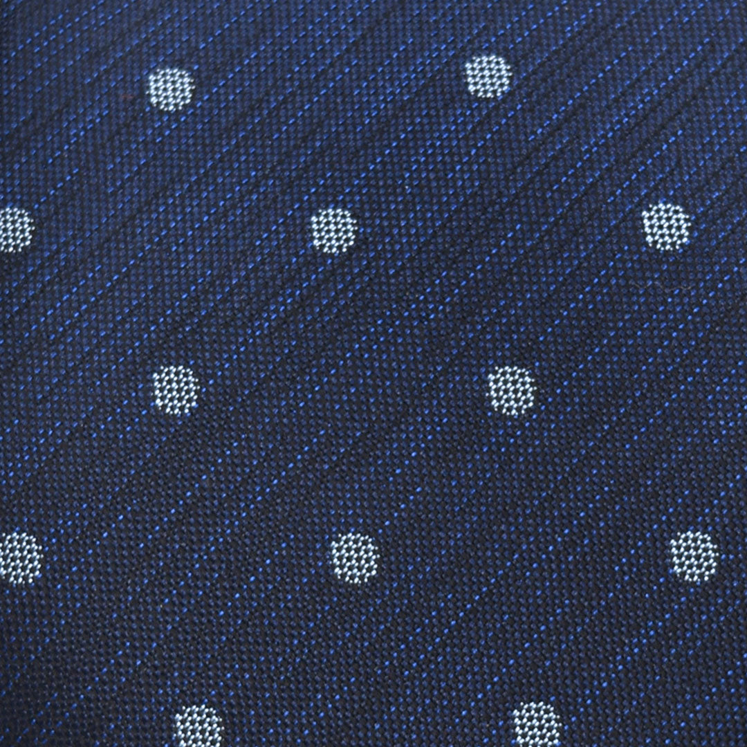 Polka Dot Downtown Blue Tie