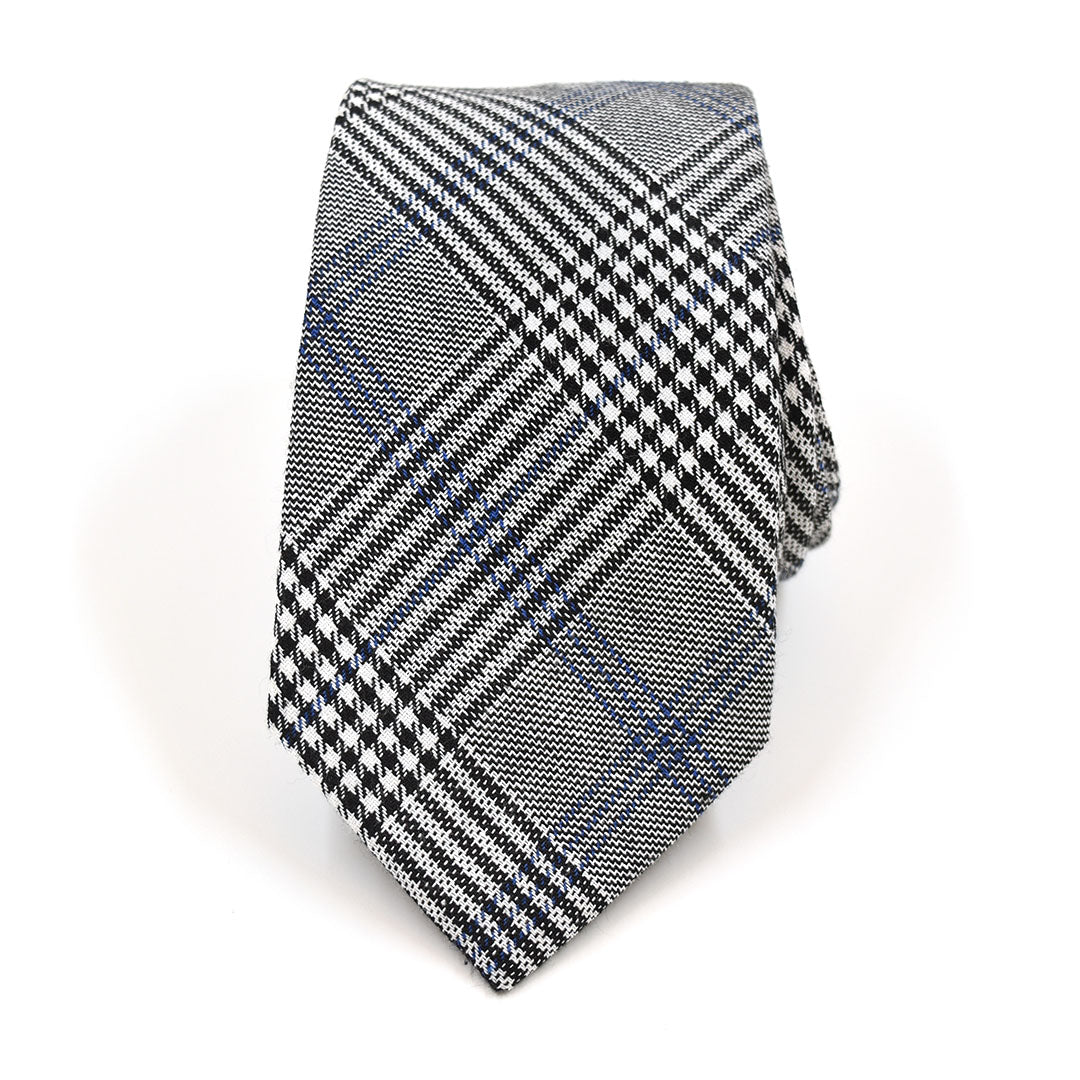 Plaid Prince of Wales Tie