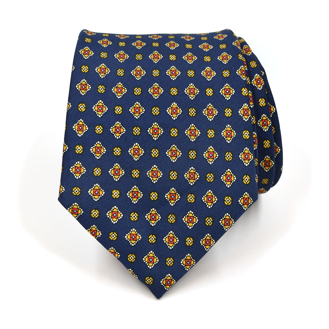 Regal Navy Dots Tie