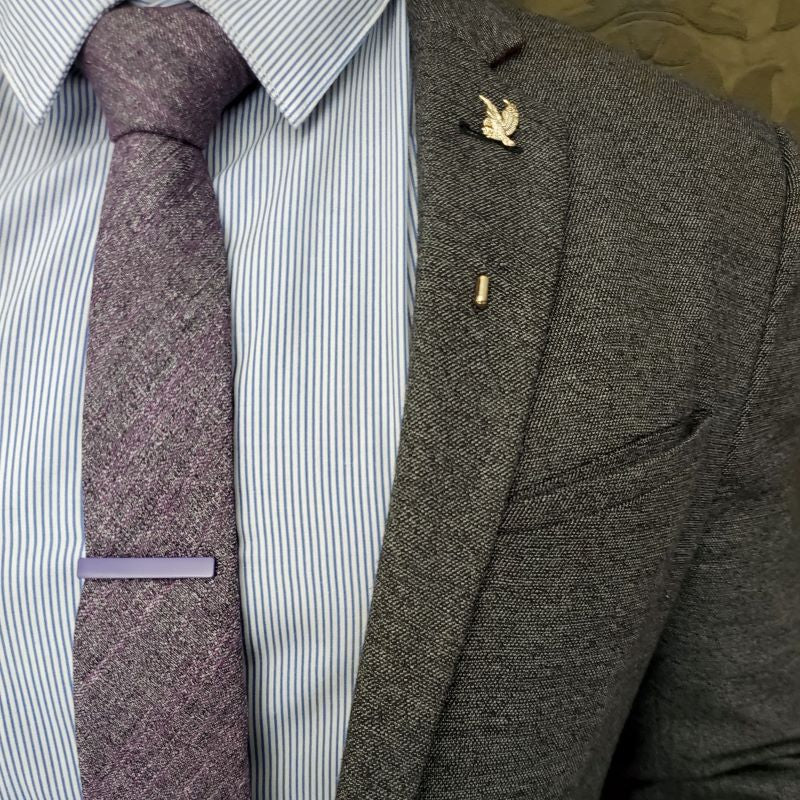 Purple Tie Bar