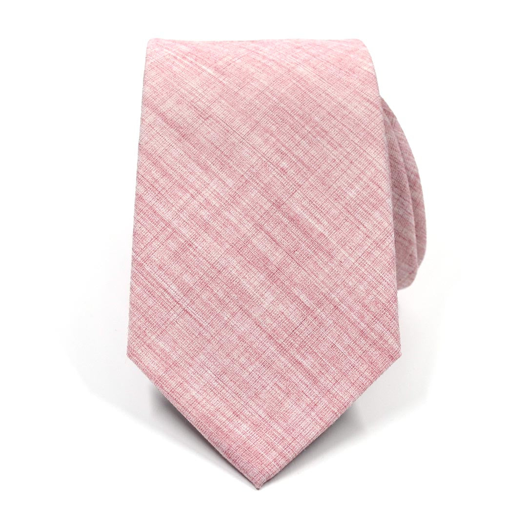 Linen Pink Tie