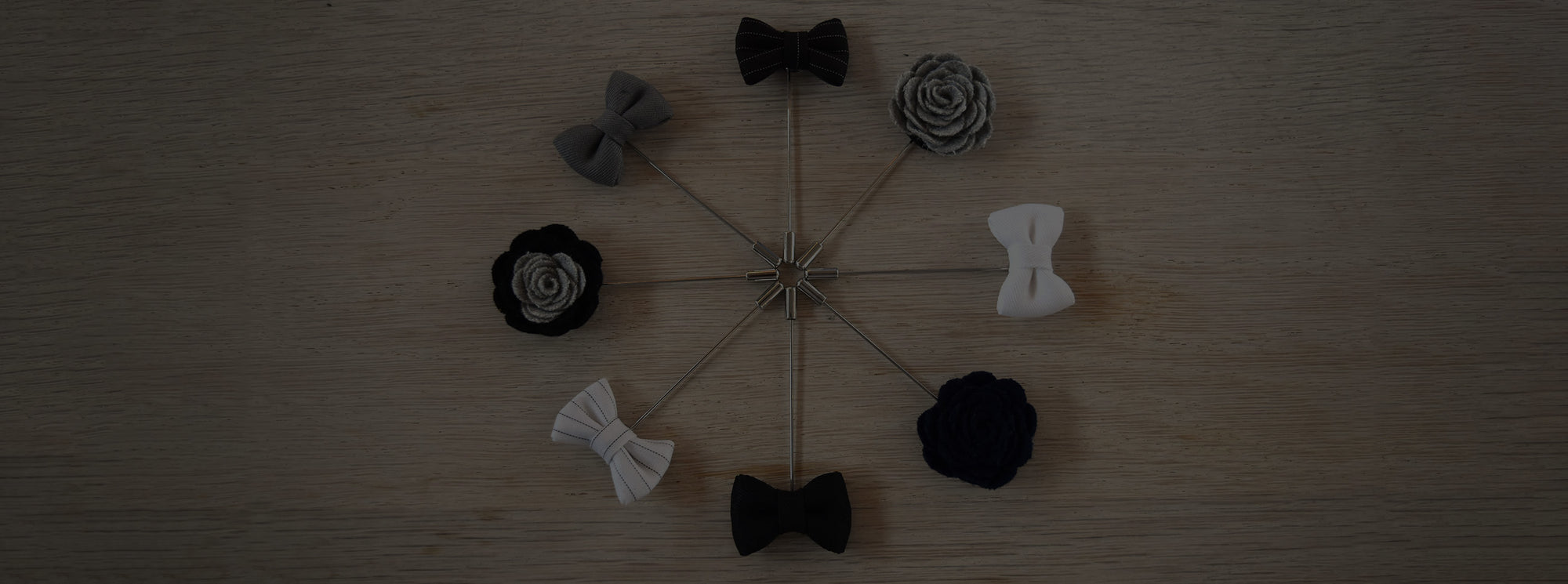Pearl Floral Lapel Pins Collection