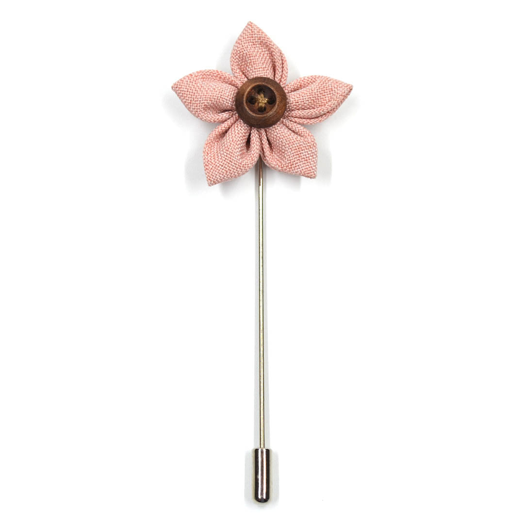 Wildflower Blush Lapel Pin