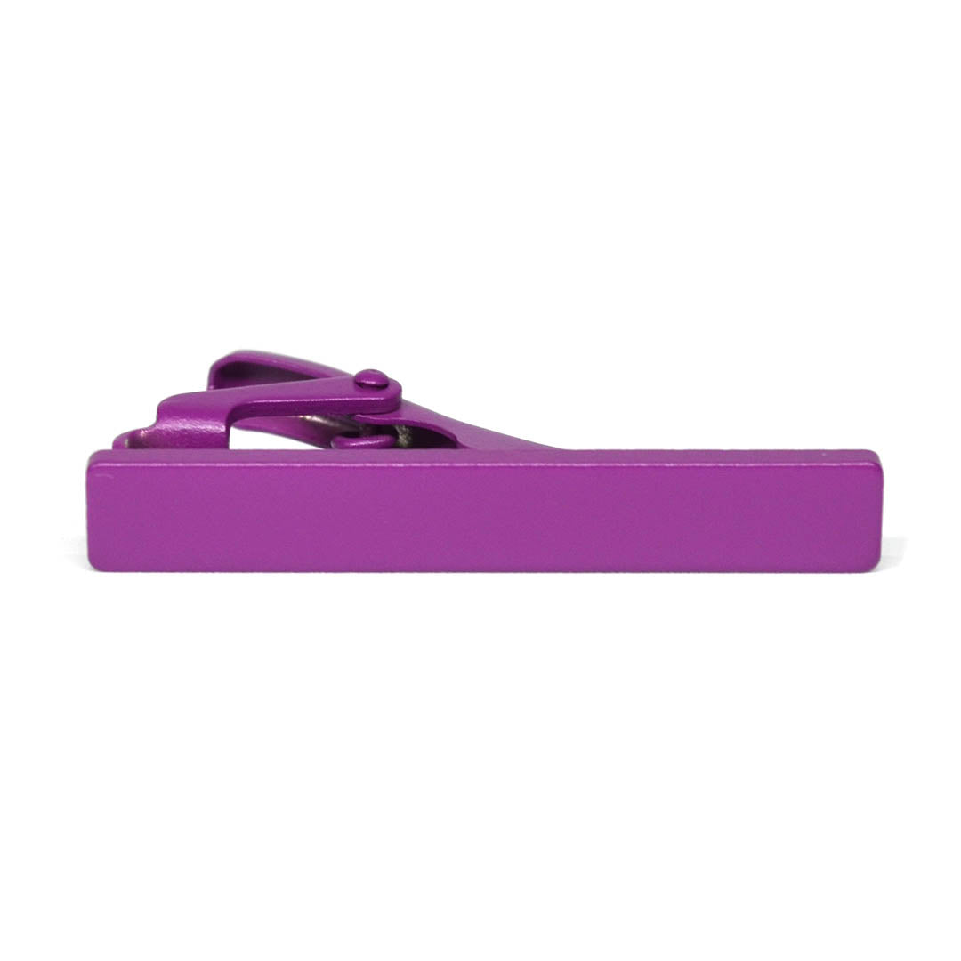 light purple hibiscus tie bar