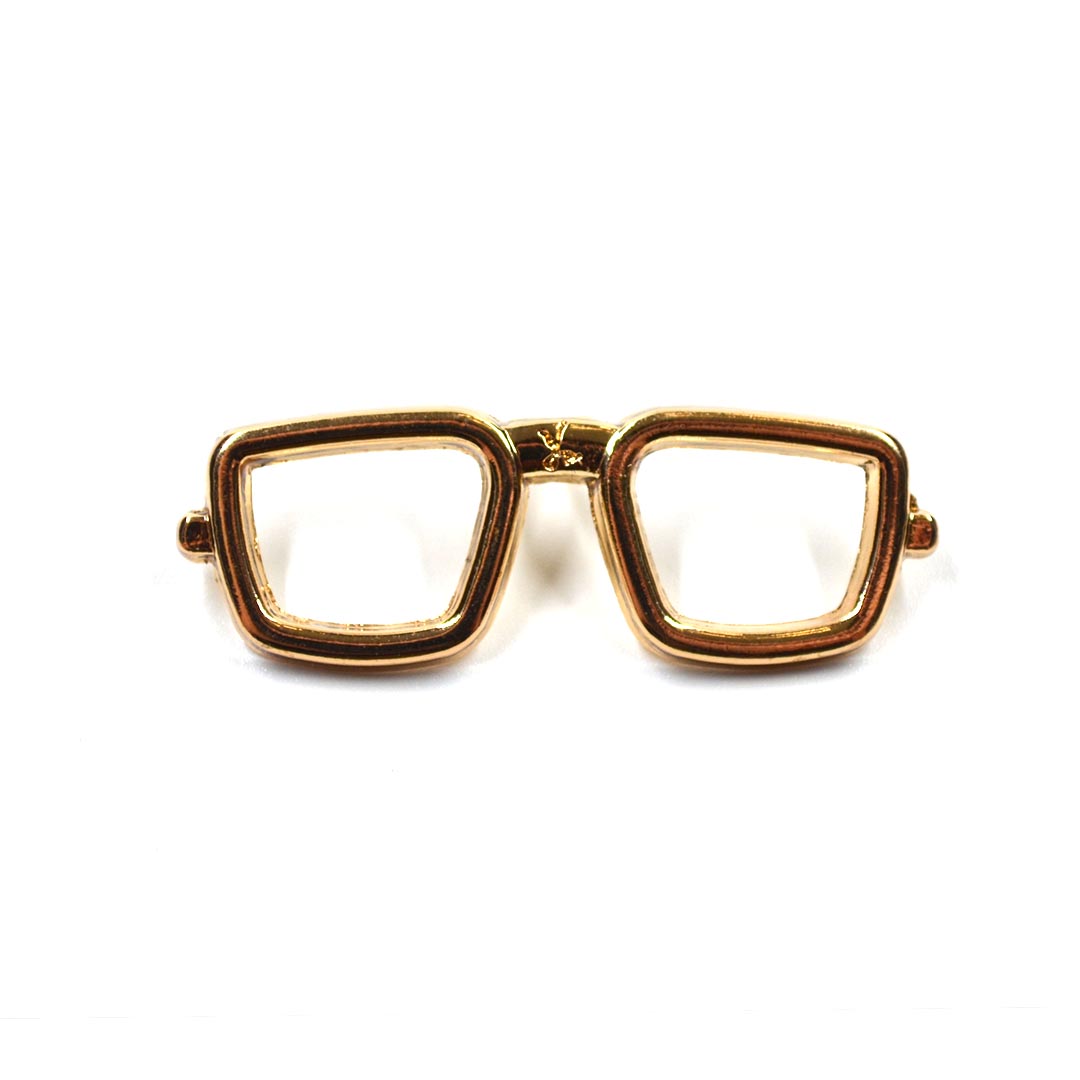 gold sunglasses tie bar