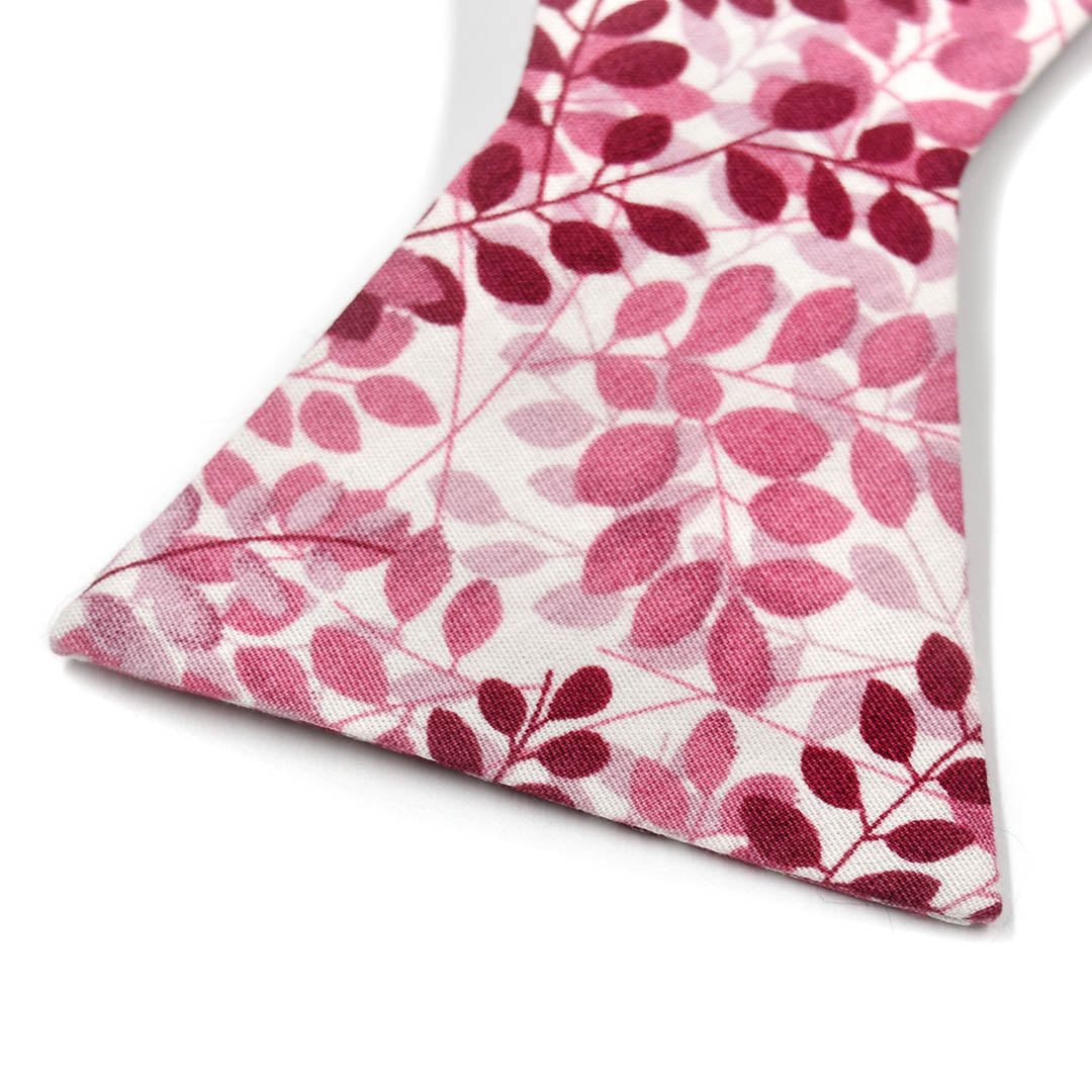 Floral Mauve Chianti Self Tie Bow Tie