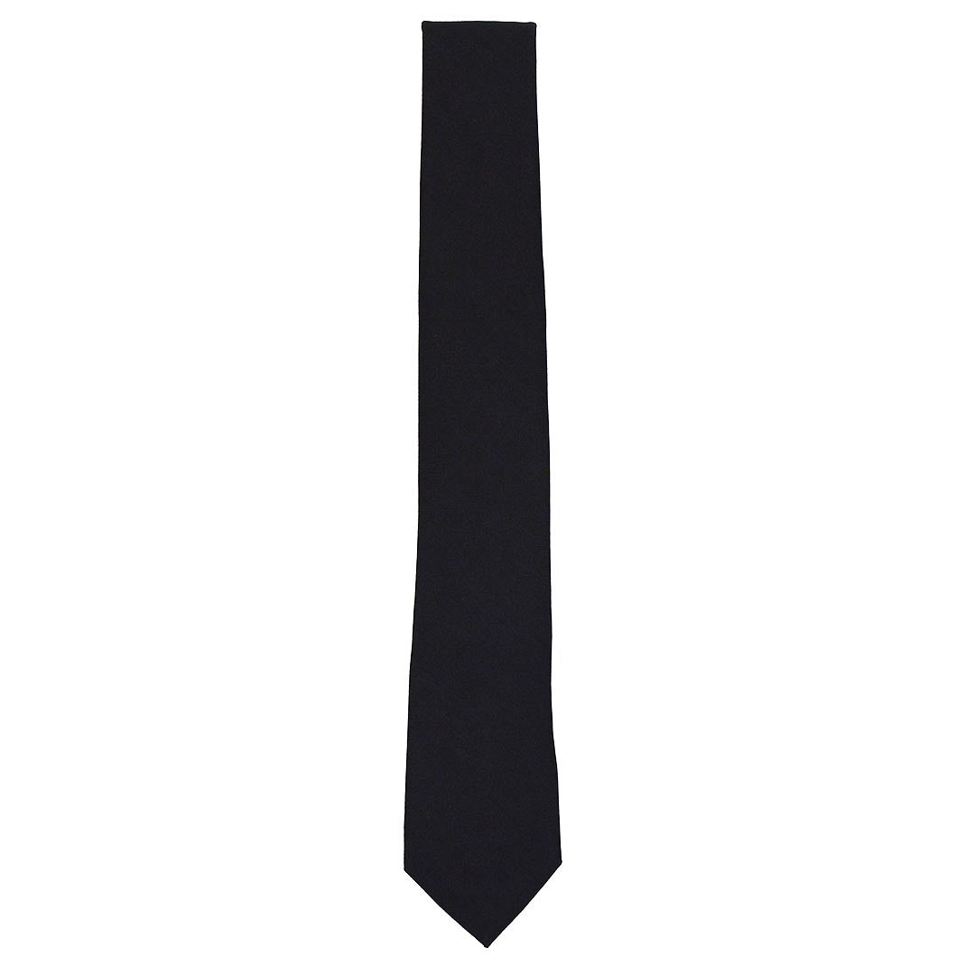 Herringbone Black Tie