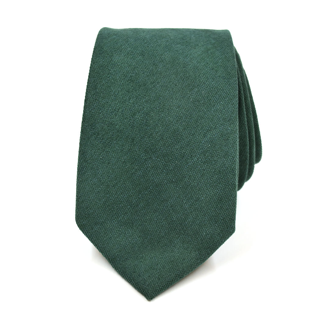 Microsuede Emerald Tie