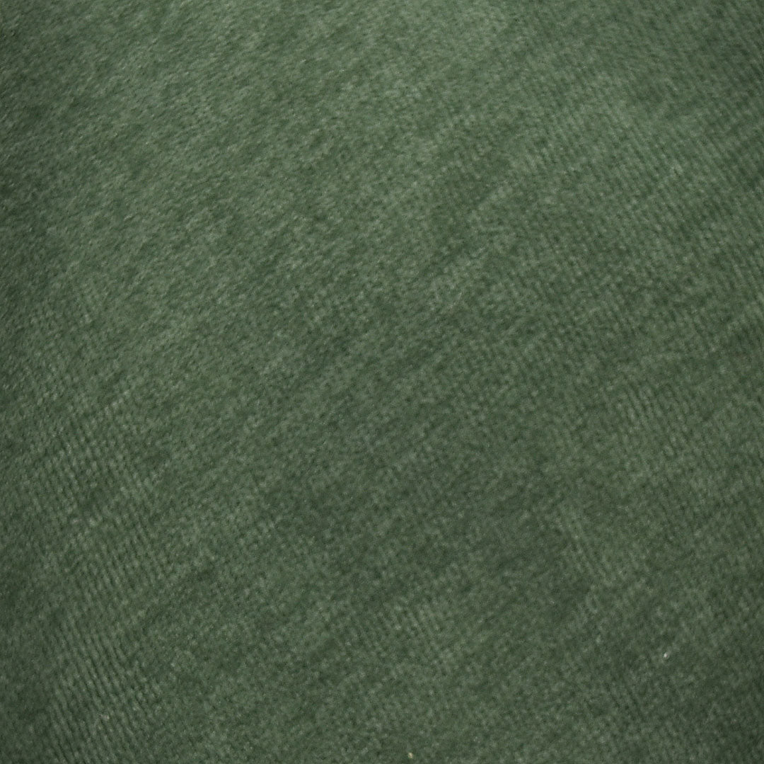 Close-up of Hunter Green fabric texture