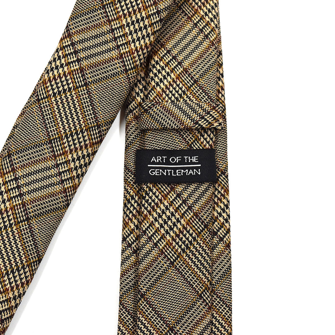 Plaid Checkmate Tie