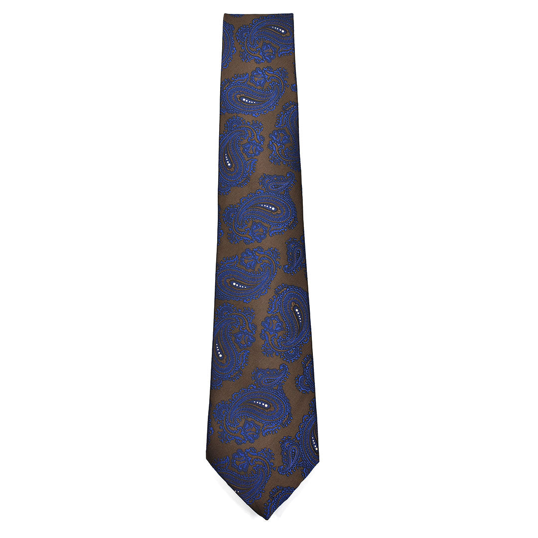 Regal Brown Paisley Tie