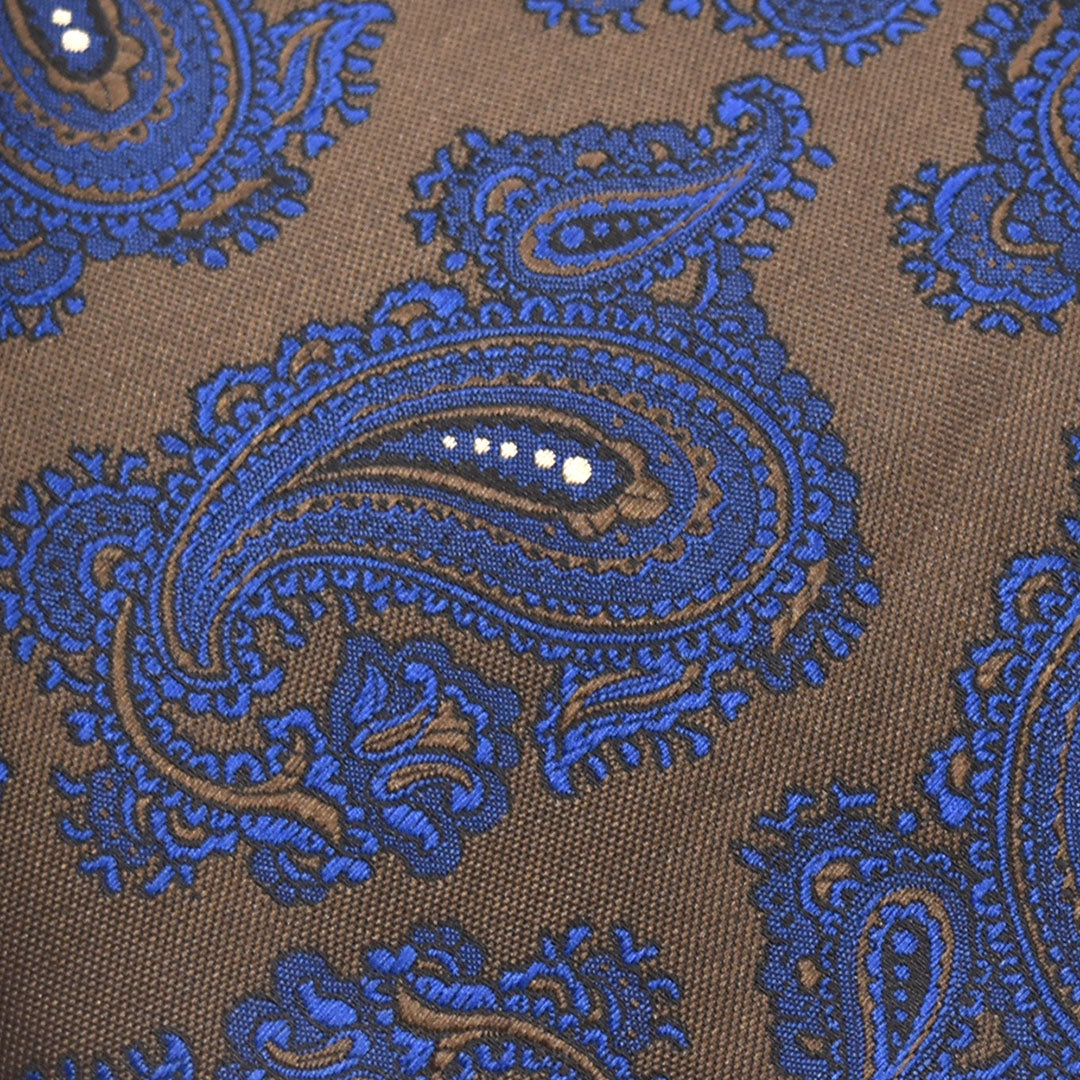 Regal Brown Paisley Tie