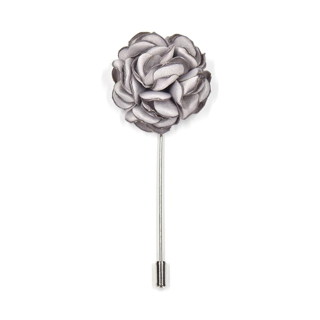 Lapel Pin - Rose Grey