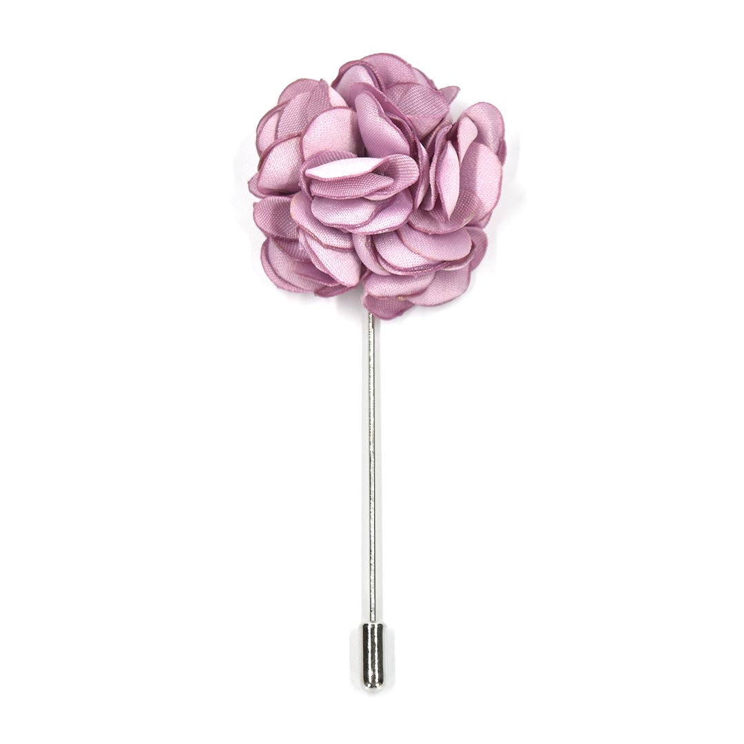 Lapel Pin - Rose Mauve
