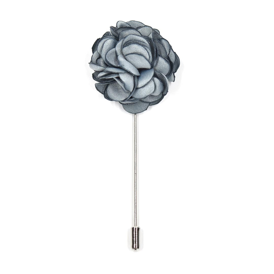 Rose Slate Lapel Pin