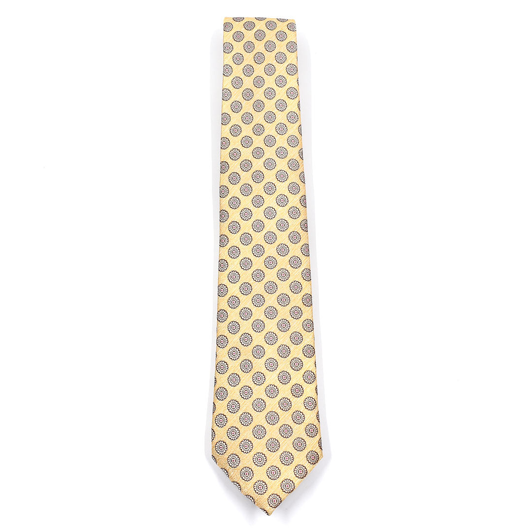 Royal Butter Yellow Dots Tie