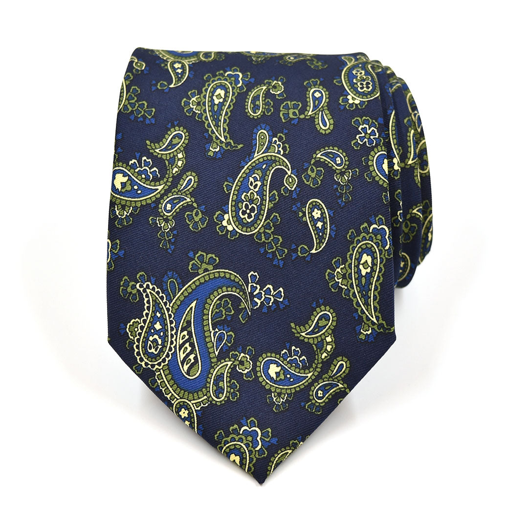Royal Paisley Navy Tie
