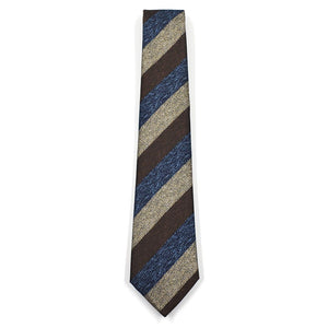 Triple Stripe Earth Metals Tie