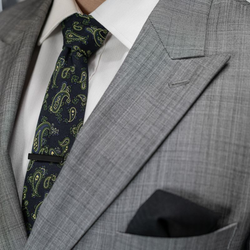 Royal Paisley Navy Tie