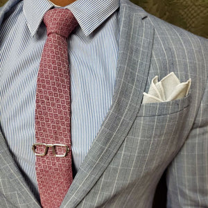 Cloud Grey Pocket Square