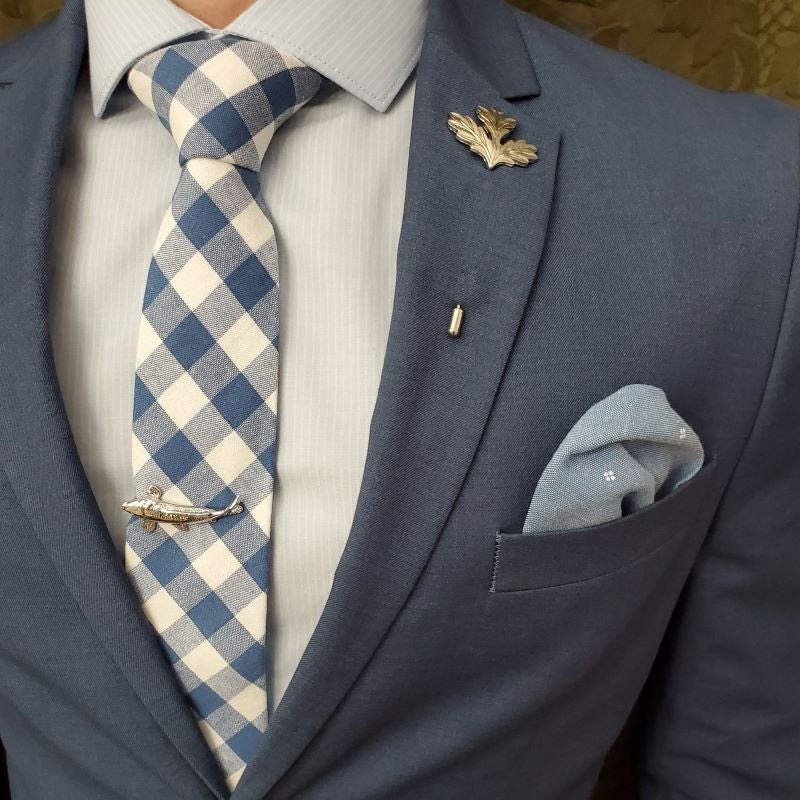 Lapel Pin - Silver Maple Leaf