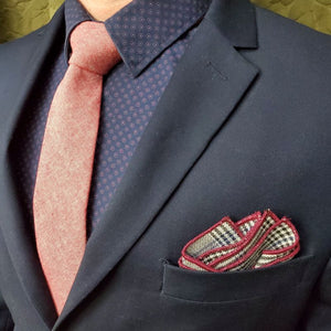 Prince Of Wales Pocket Square