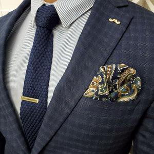 Lapel Pin - Mustache Gold