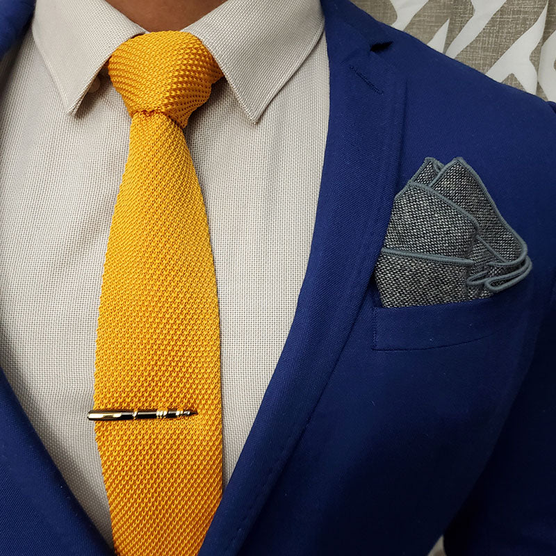 Knitted Dijon Tie Set