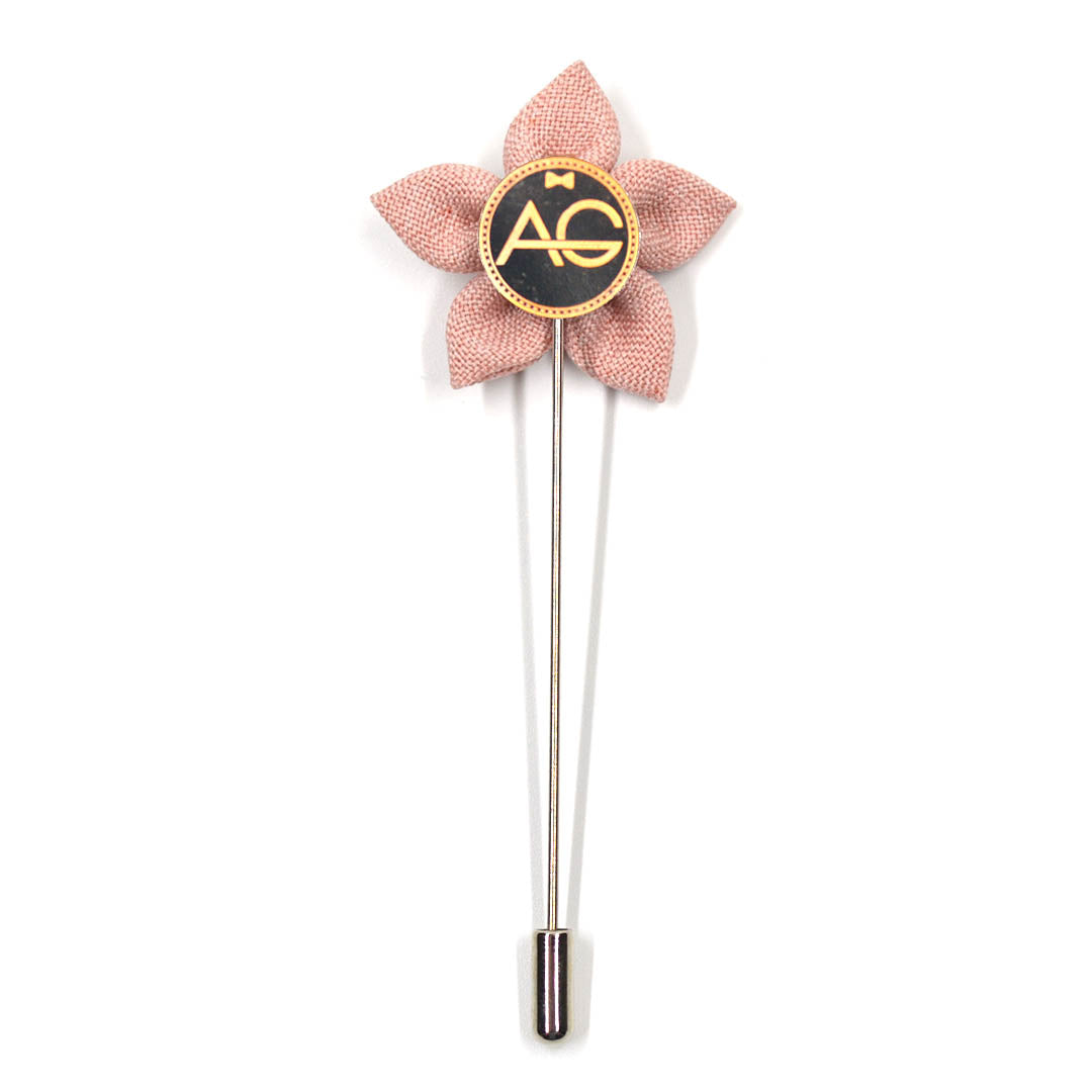 Lapel Pin - Wildflower Blush