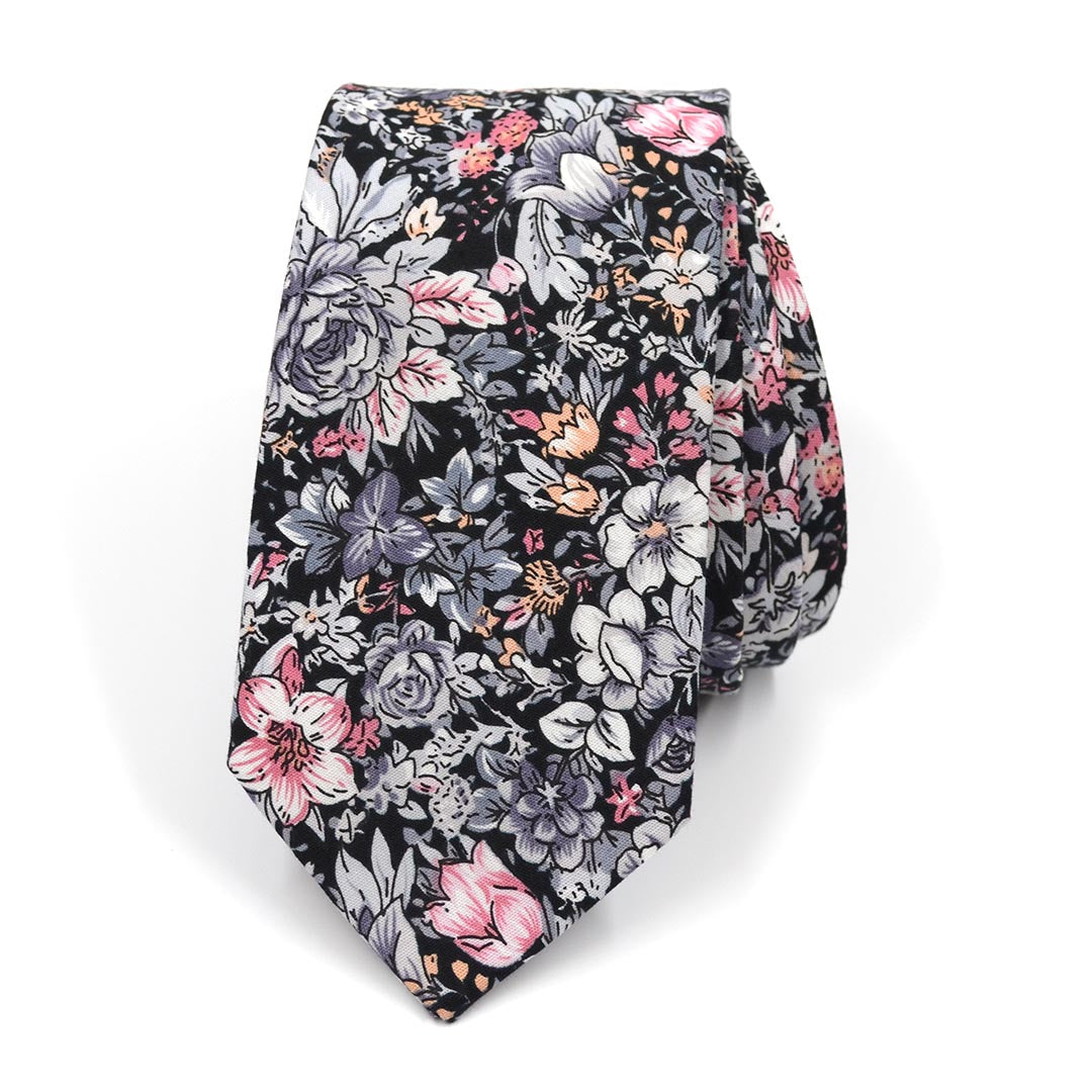 cotton floral ties