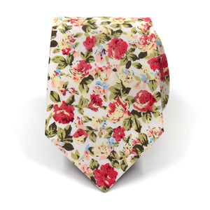 Floral Camellia Tie
