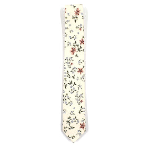Floral Desert Cream Tie