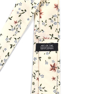 Floral Desert Cream Tie