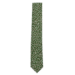 Floral Moss Blossoms Tie