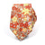 Floral Orange Blooms Tie