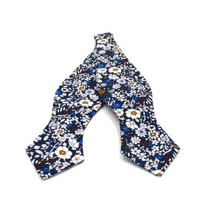 Floral Wild Flower Self Tie Bow Tie
