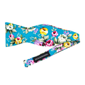 Floral Winter Fresh Self Tie Bow Tie