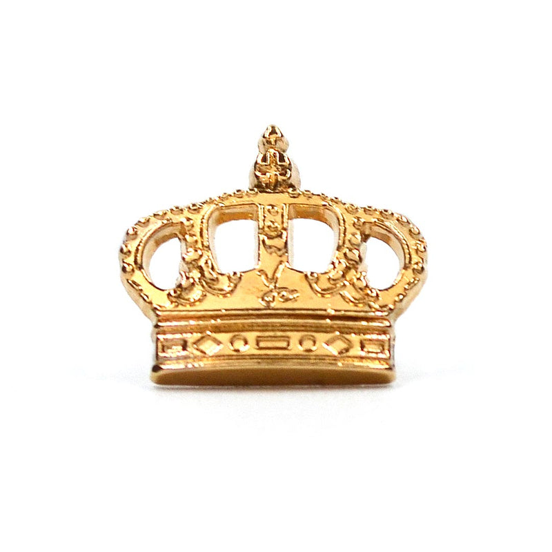 Gold Crown Lapel Pin Art of The Gentleman