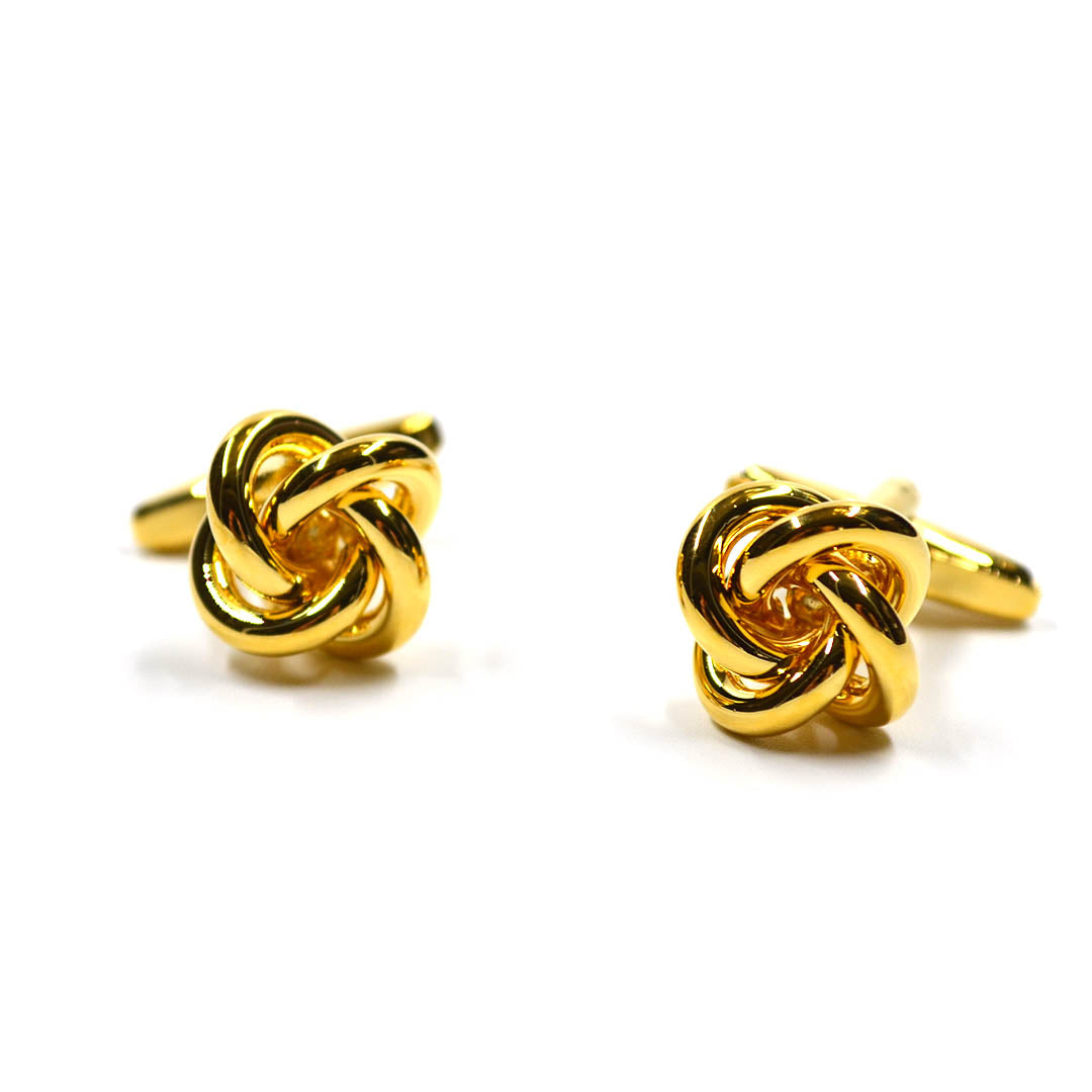Gold Knot Cufflinks