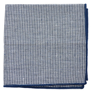 Knitted Point Navy Tie Set