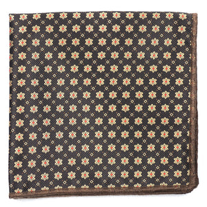 brown pocket square