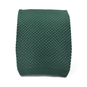 Knitted Emerald Tie