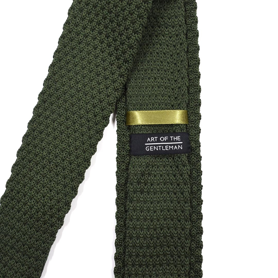 Knitted Point OD Tie