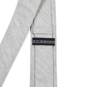 Linen Grey Tie Set