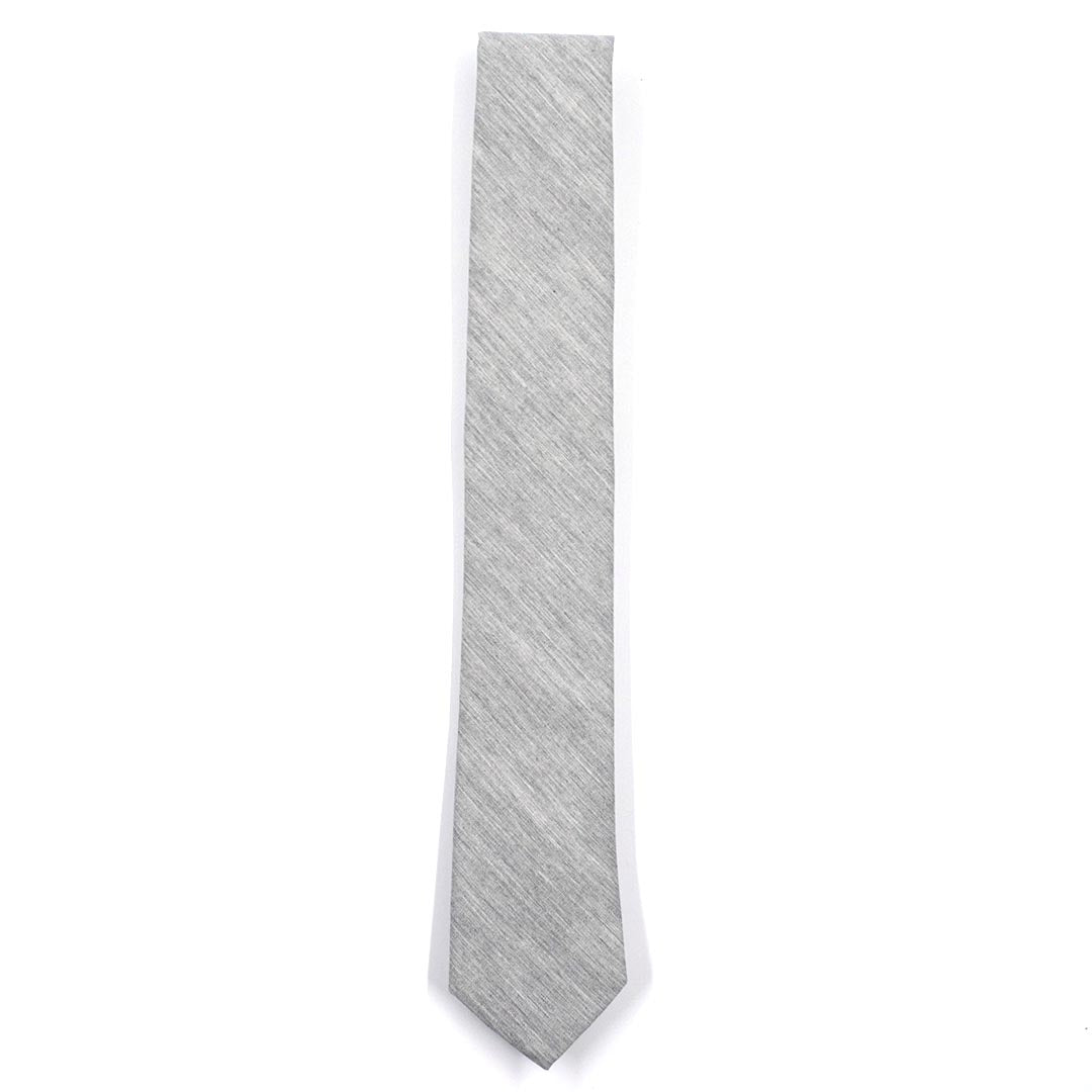 Linen Grey Tie
