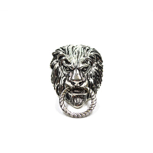 Lapel Pin - Silver Lion