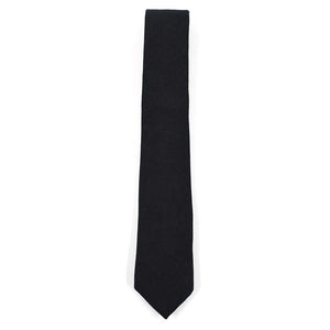 Microsuede Black Tie