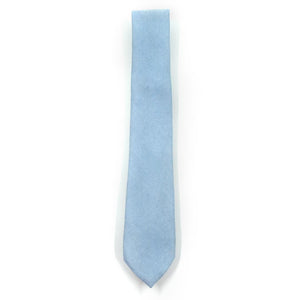 Microsuede Dusty Blue Tie